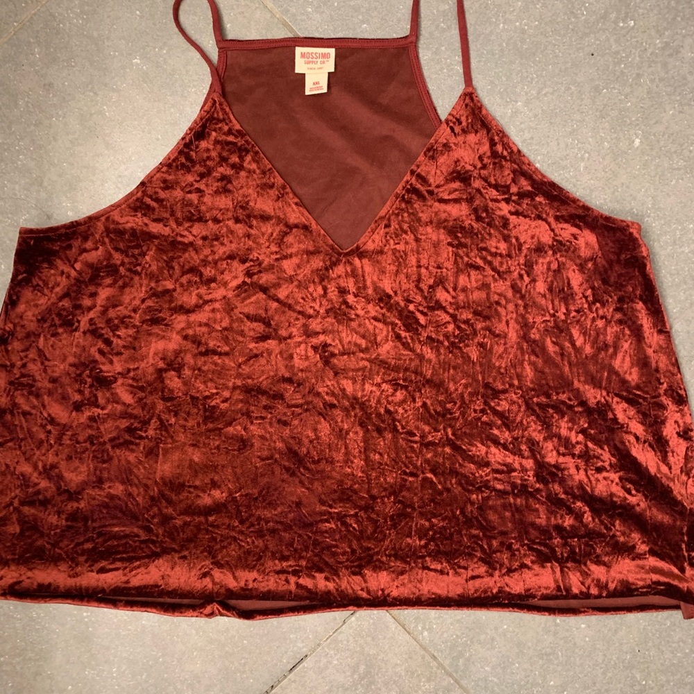 Velvet tank